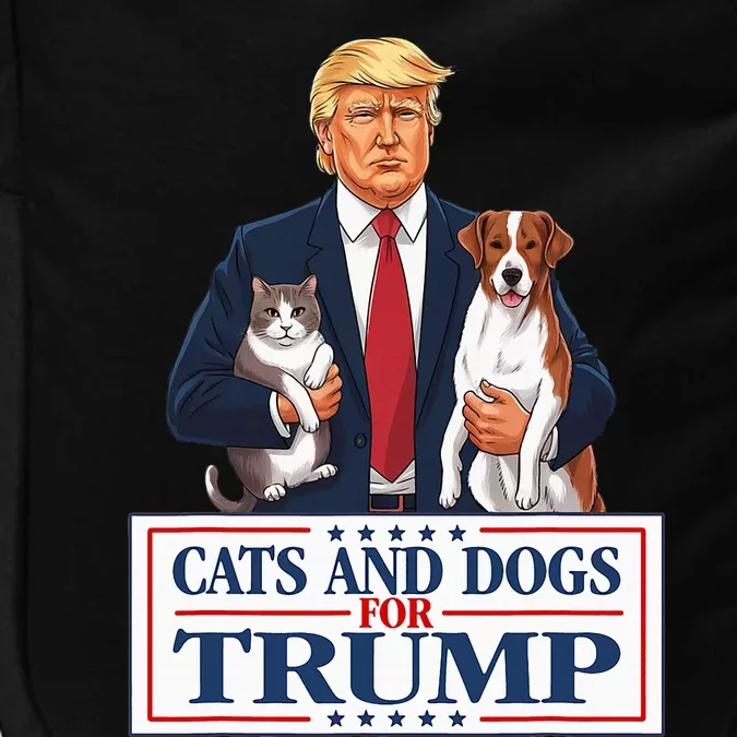 Cats And Dogs For Trump 2024 Pets For Trump Vance 2024 Impact Tech Backpack