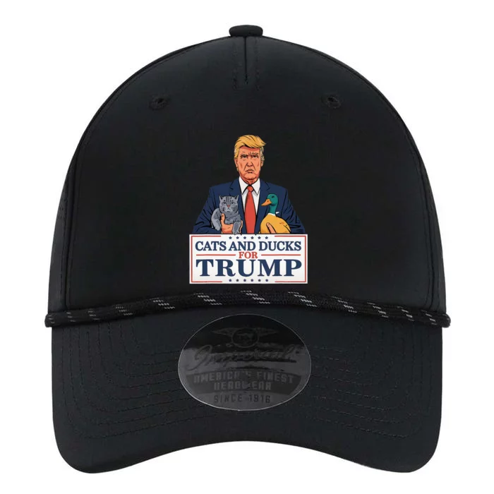 Cats And Ducks For Trump 2024 Kittens And Ducks For Trump Performance The Dyno Cap