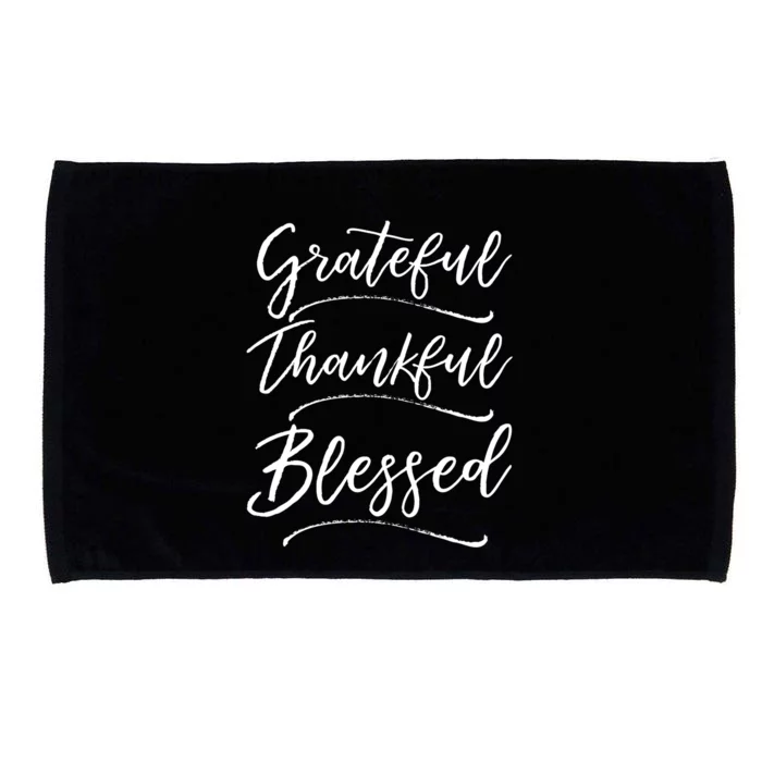 Christian Art Design Jesus Gift Grateful Thankful Blessed Gift Microfiber Hand Towel