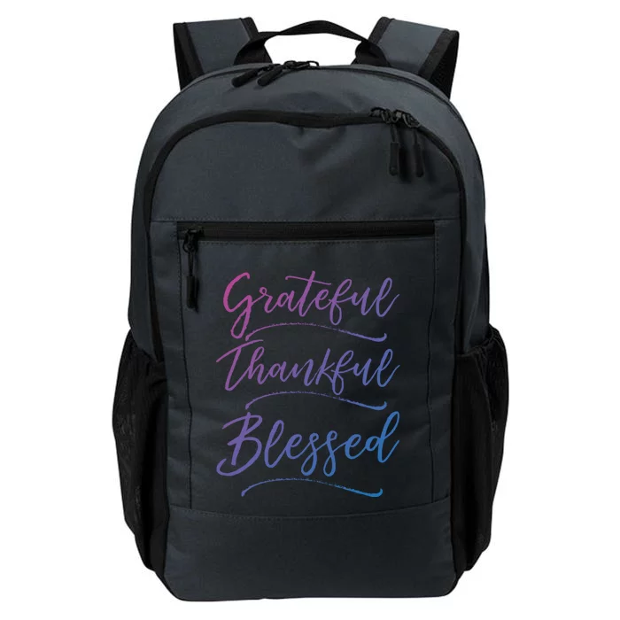 Christian Art Design Jesus Gift Grateful Thankful Blessed Gift Daily Commute Backpack