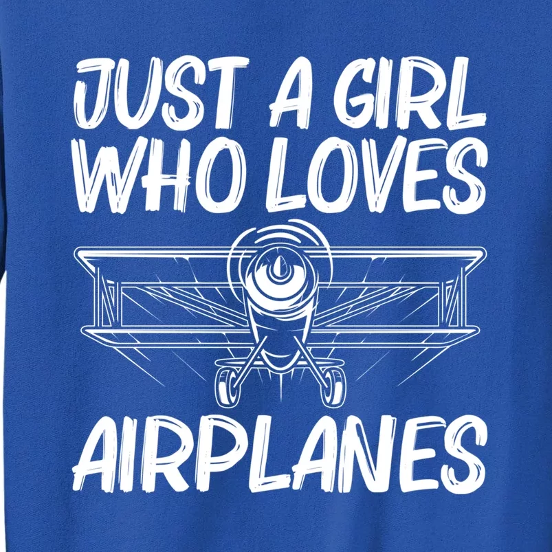 Cool Airplane Design Airplane Pilot Aviation Gift Sweatshirt