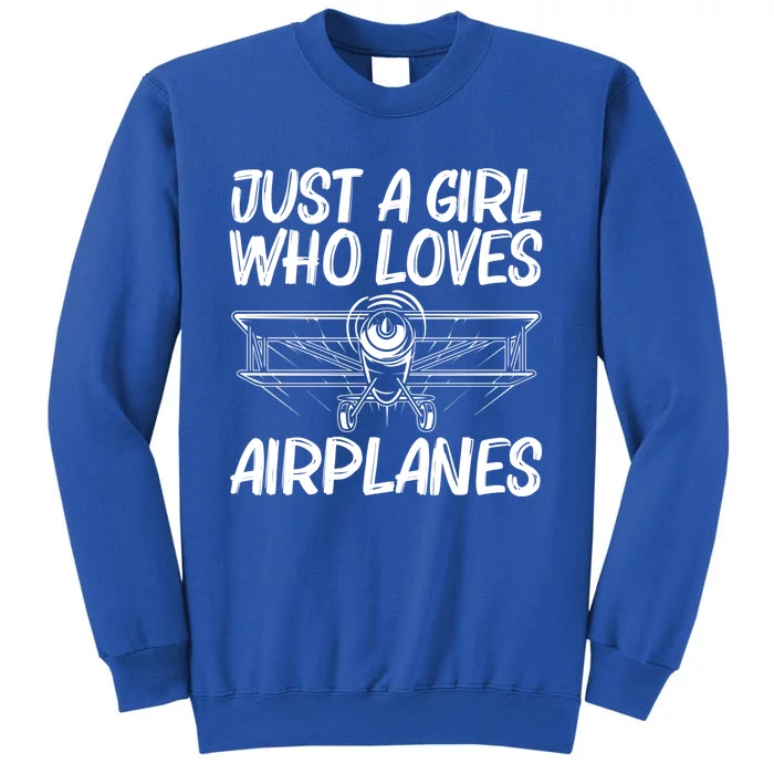 Cool Airplane Design Airplane Pilot Aviation Gift Sweatshirt