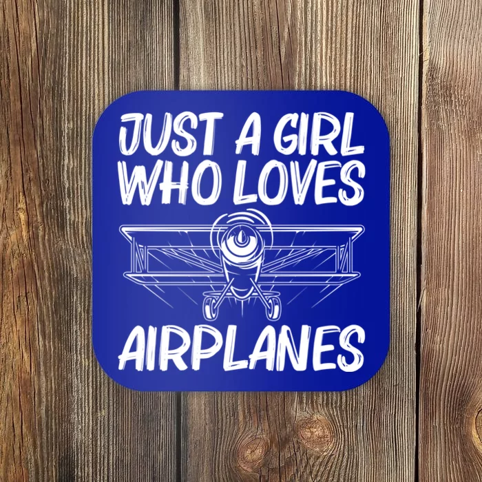 Cool Airplane Design Airplane Pilot Aviation Gift Coaster