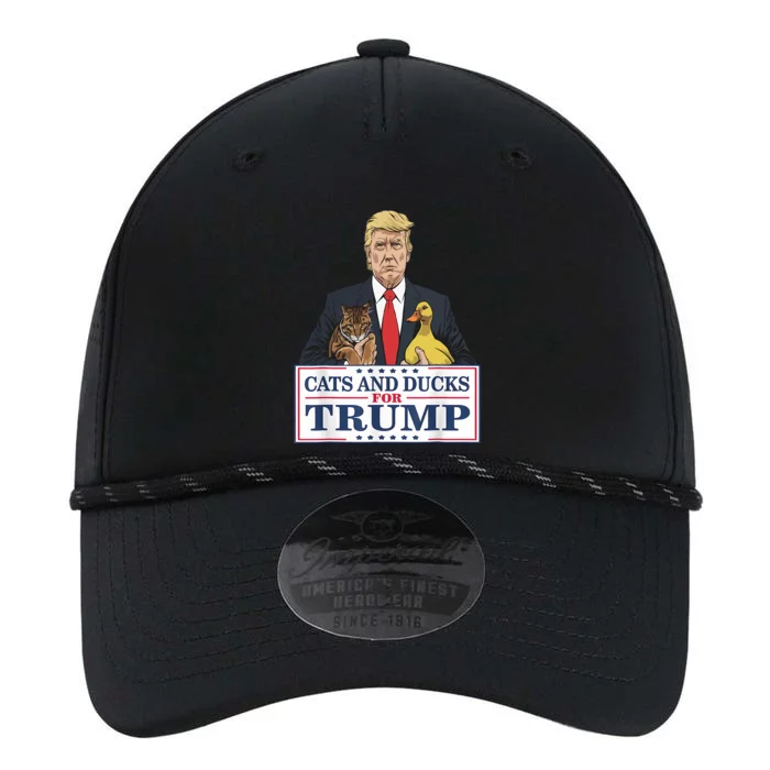 Cats And Ducks For Trump 2024 Kittens And Ducks For Trump Performance The Dyno Cap