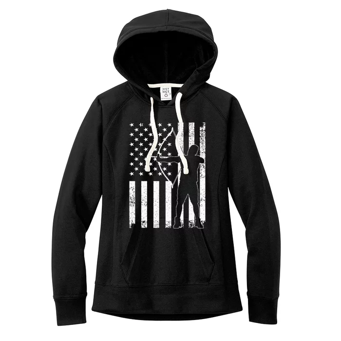 Cute Archery Design For Men Women Archer Sport Archery Lover Women's Fleece Hoodie