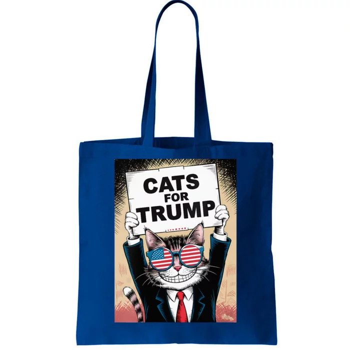 Cats And Ducks For Trump Vance 2024 Cats For Trump 2024 Tote Bag