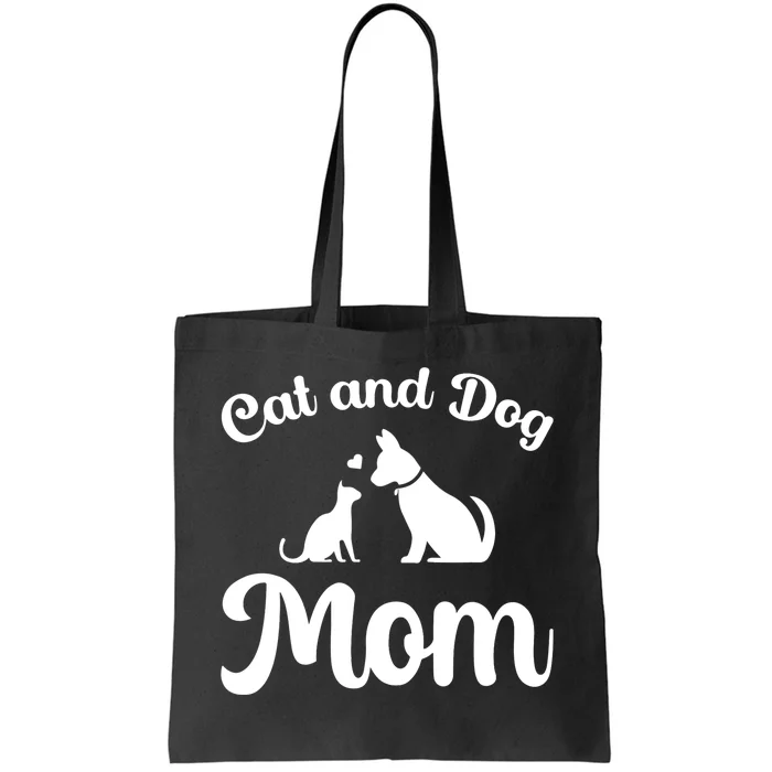 Cats And Dogs Mom Mother's Day Puppy Pets Animals Lover Tote Bag