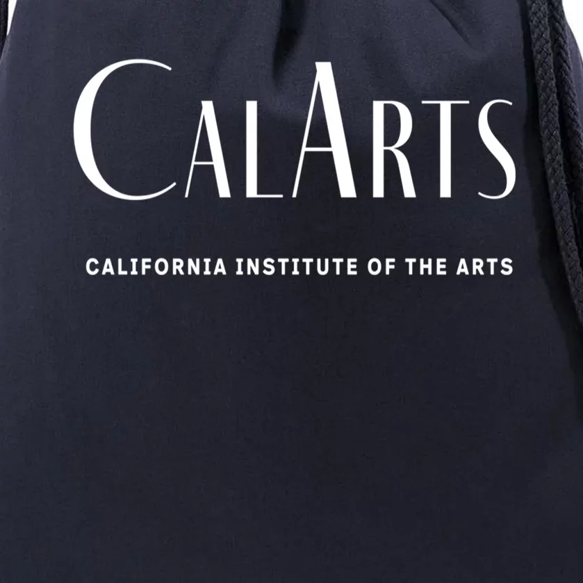 CalArts Art Deco Style College Drawstring Bag