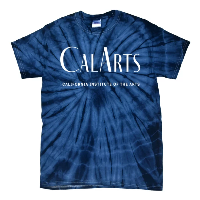 CalArts Art Deco Style College Tie-Dye T-Shirt