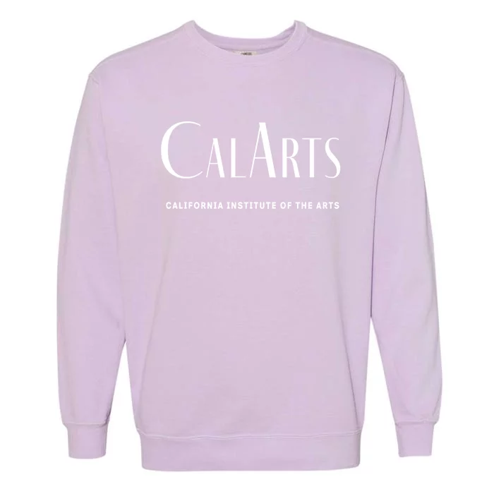 CalArts Art Deco Style College Garment-Dyed Sweatshirt