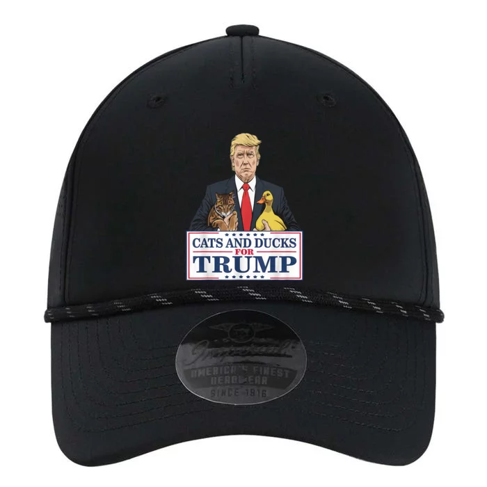 Cats And Ducks For Trump 2024 Kittens And Ducks For Trump Performance The Dyno Cap