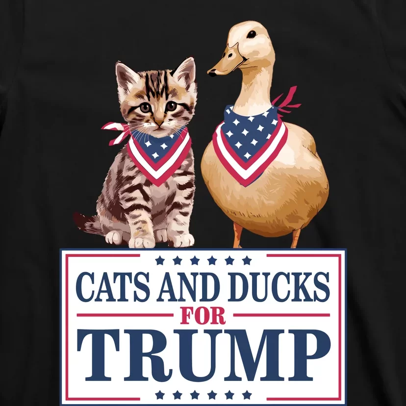 Cats And Ducks For Trump T-Shirt