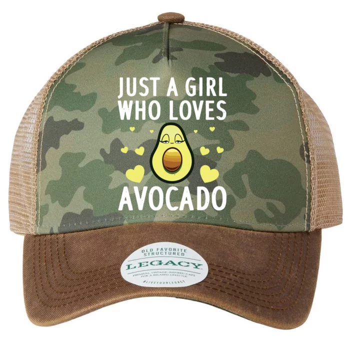 Cute Avocado Design For Girl Women Pear Avocado Lovers Legacy Tie Dye Trucker Hat