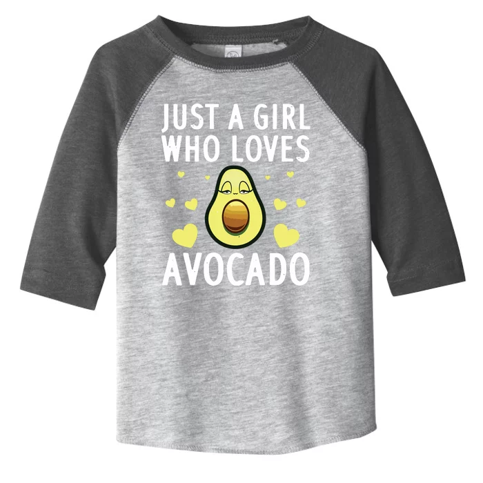 Cute Avocado Design For Girl Women Pear Avocado Lovers Toddler Fine Jersey T-Shirt