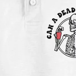 Can A Dead Man Do It Skeleton Halloween Behavior Analysis Dry Zone Grid Performance Polo