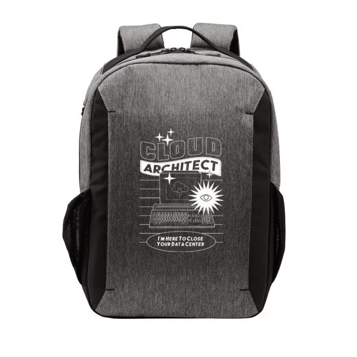 Cloud Architect Data Center Vector Backpack