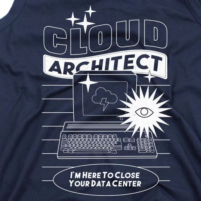 Cloud Architect Data Center Tank Top