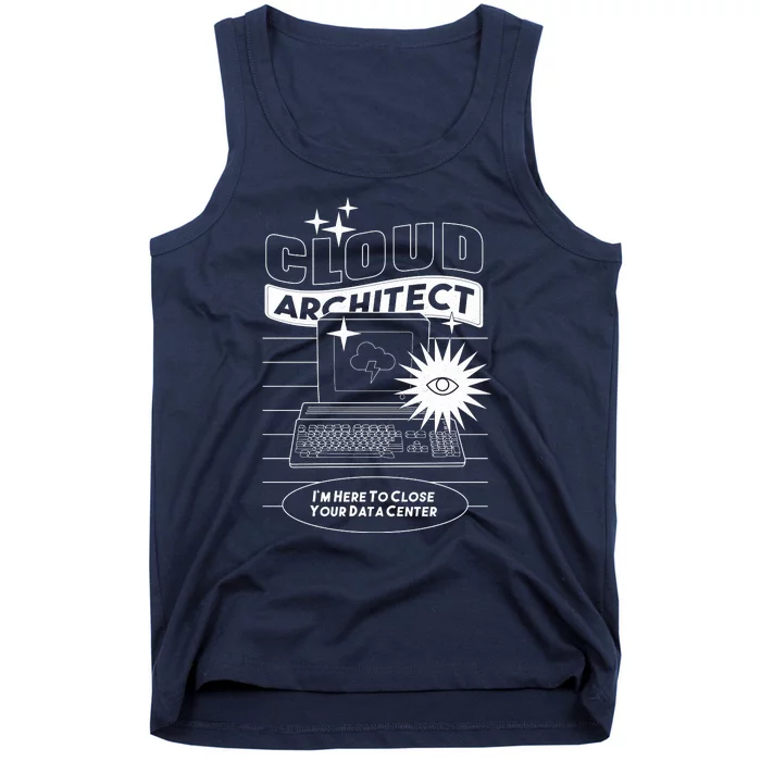 Cloud Architect Data Center Tank Top