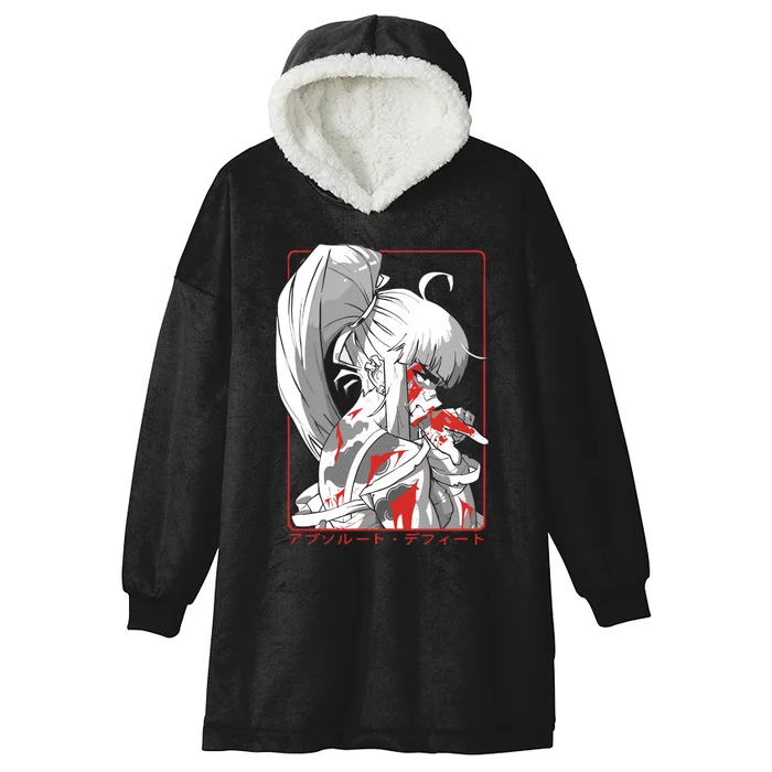 Crow Absolute Defeat Hooded Wearable Blanket