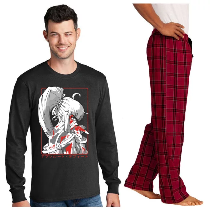 Crow Absolute Defeat Long Sleeve Pajama Set