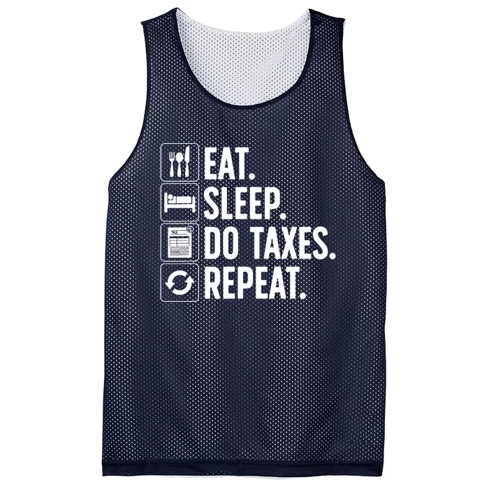 Cute Accountant Design For Men Women Accountant Accounting Mesh Reversible Basketball Jersey Tank