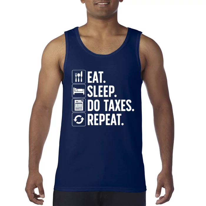 Cute Accountant Design For Men Women Accountant Accounting Tank Top