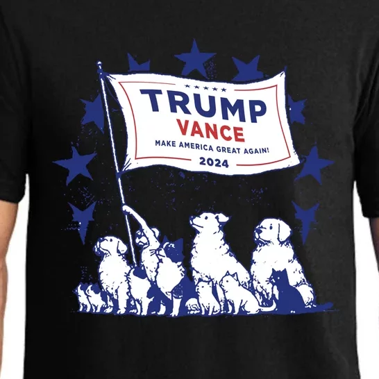 Cats And Dogs For Trump Vance Pajama Set