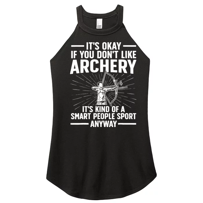 Cute Archery Design For Archer Bow Archery Lover Women’s Perfect Tri Rocker Tank