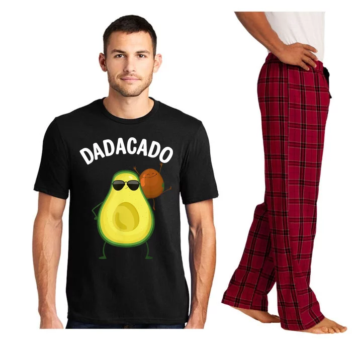 Cute Avocado Design For Dad Fruit Avocado Pear Lovers Pajama Set