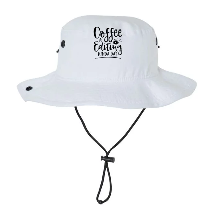 Coffee And Editing Kinda Day Writer Editor Photographer Cool Gift Legacy Cool Fit Booney Bucket Hat