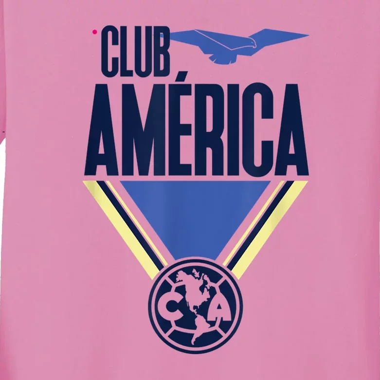 Club America El Mejor Abuelo Kids Long Sleeve Shirt