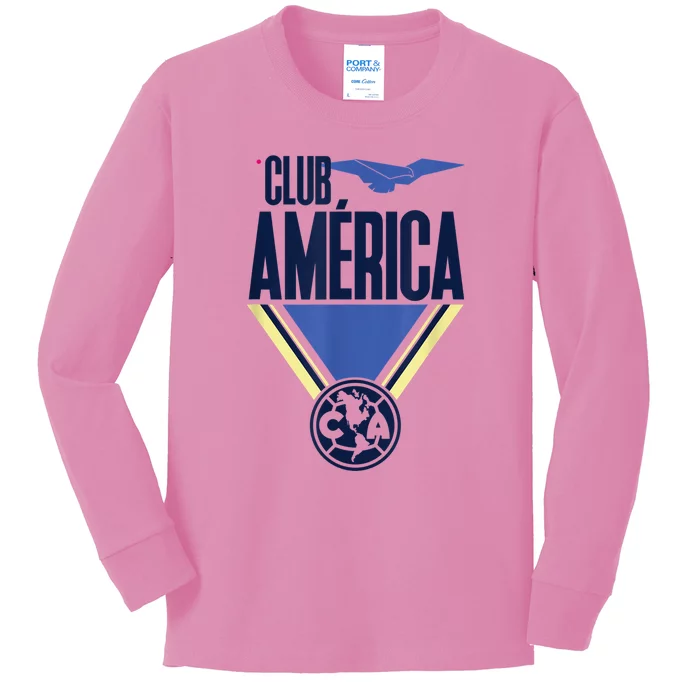 Club America El Mejor Abuelo Kids Long Sleeve Shirt