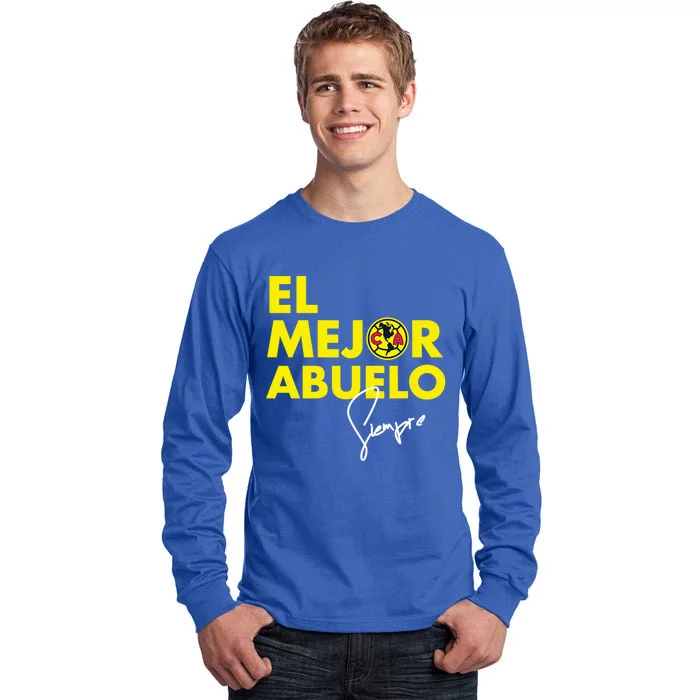 Club America El Mejor Abuelo Tall Long Sleeve T-Shirt