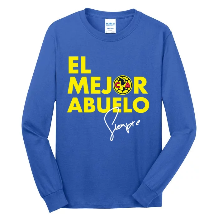 Club America El Mejor Abuelo Tall Long Sleeve T-Shirt