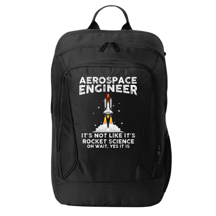 Cool Aerospace Engineer For Women Rocket Scientist Space City Backpack