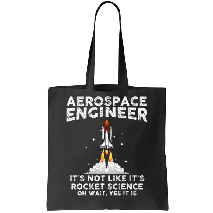 Cool Aerospace Engineer For Women Rocket Scientist Space Tote Bag