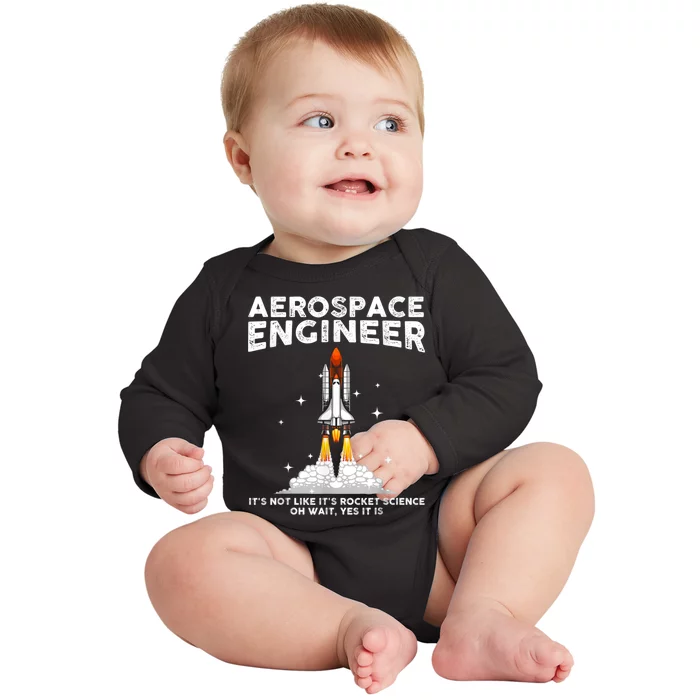 Cool Aerospace Engineer For Men Women Aerospace Engineering Baby Long Sleeve Bodysuit