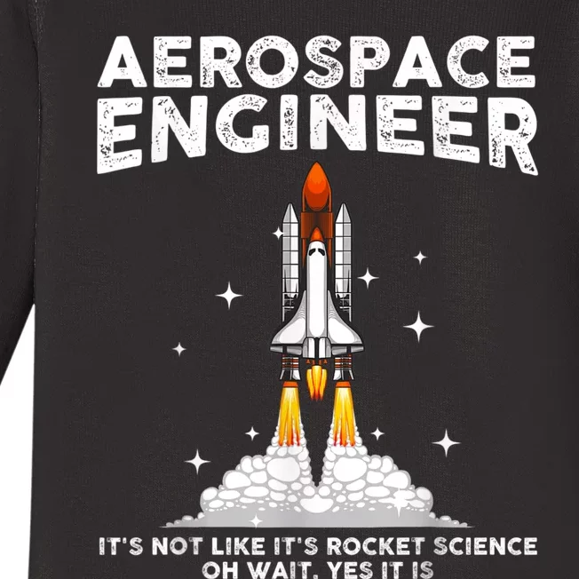 Cool Aerospace Engineer For Men Women Aerospace Engineering Baby Long Sleeve Bodysuit