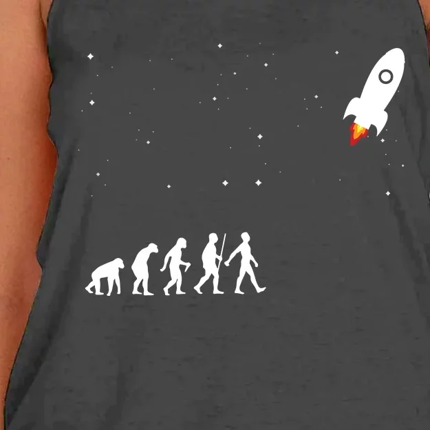 Cool Aerospace Engineer For Men Women Aeronautical Engineer Women's Knotted Racerback Tank