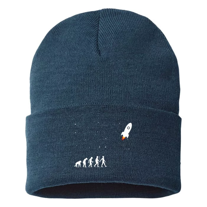 Cool Aerospace Engineer For Men Women Aeronautical Engineer Sustainable Knit Beanie