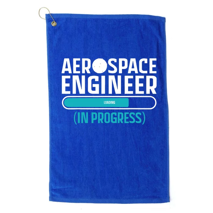 Cool Aerospace Engineer For Men Women Aeronautical Engineer Platinum Collection Golf Towel