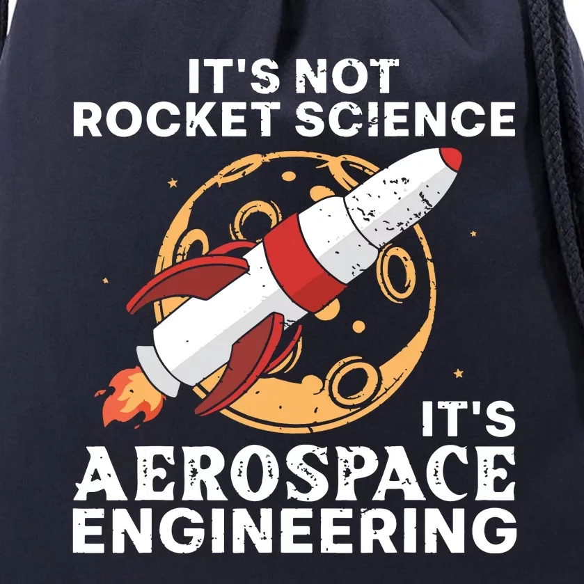 Cool Aerospace Engineer For Men Women Rocket Science Space Drawstring Bag