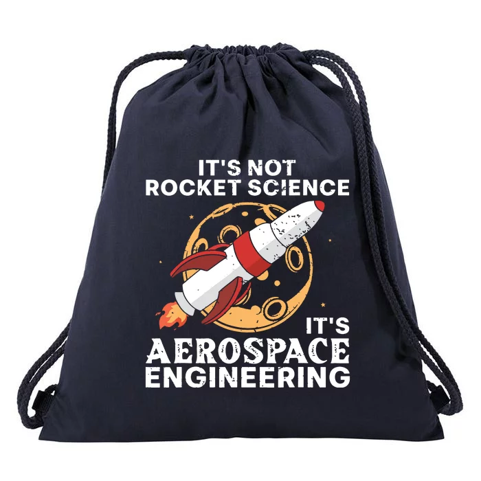 Cool Aerospace Engineer For Men Women Rocket Science Space Drawstring Bag