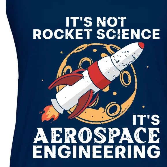 Cool Aerospace Engineer For Men Women Rocket Science Space Ladies Essential Flowy Tank