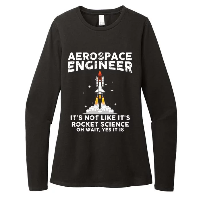 Cool Aerospace Engineer For Men Women Rocket Scientist Space Womens CVC Long Sleeve Shirt