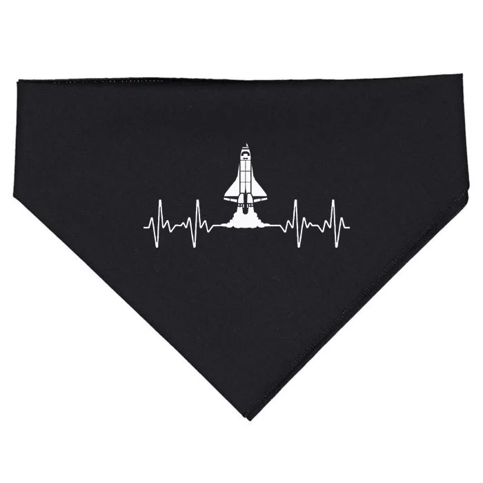 Cool Aerospace Engineering For Men Women Aeronautical Rocket USA-Made Doggie Bandana