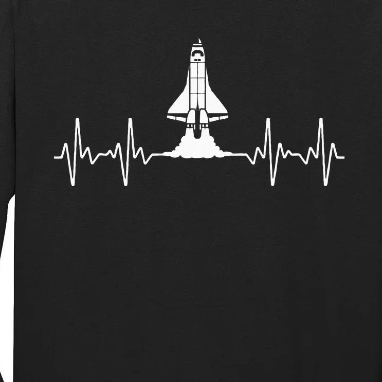 Cool Aerospace Engineering For Men Women Aeronautical Rocket Tall Long Sleeve T-Shirt