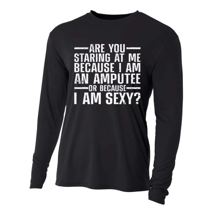 Cool Ampu For Men Women Leg Amputation Handicapped Sexy Cooling Performance Long Sleeve Crew