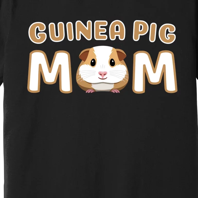 Cute Adorable Fun Guinea Pig Mom Gift Premium T-Shirt