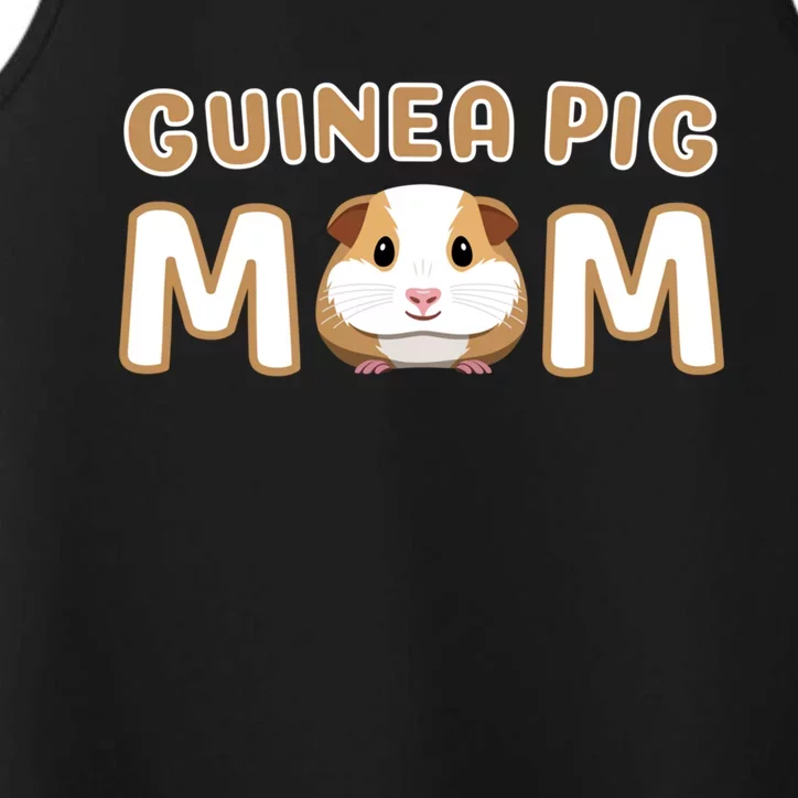 Cute Adorable Fun Guinea Pig Mom Gift Performance Tank